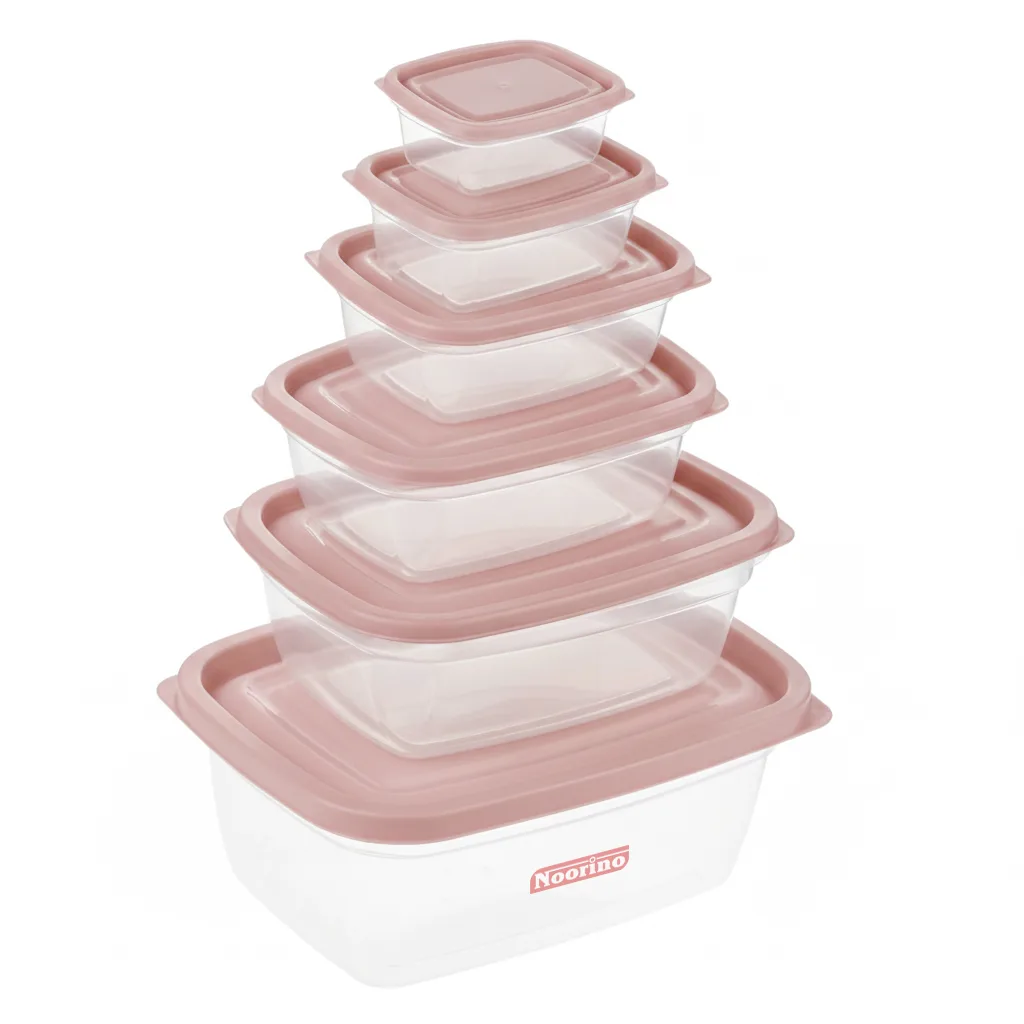 ظرف نگهدارنده غذا 12 پارچه نورینو مدل آیرینا