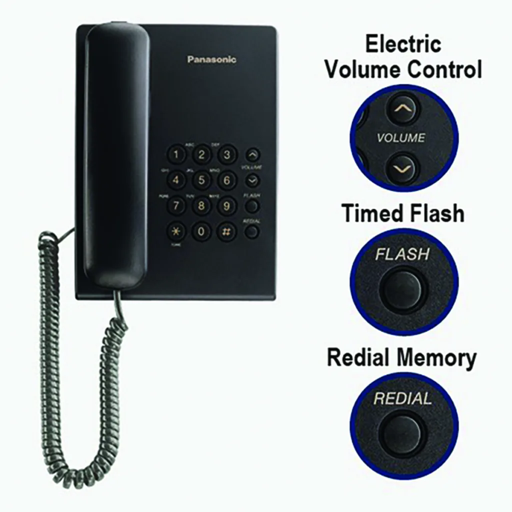 تلفن پاناسونیک کد KX-TS500FXB