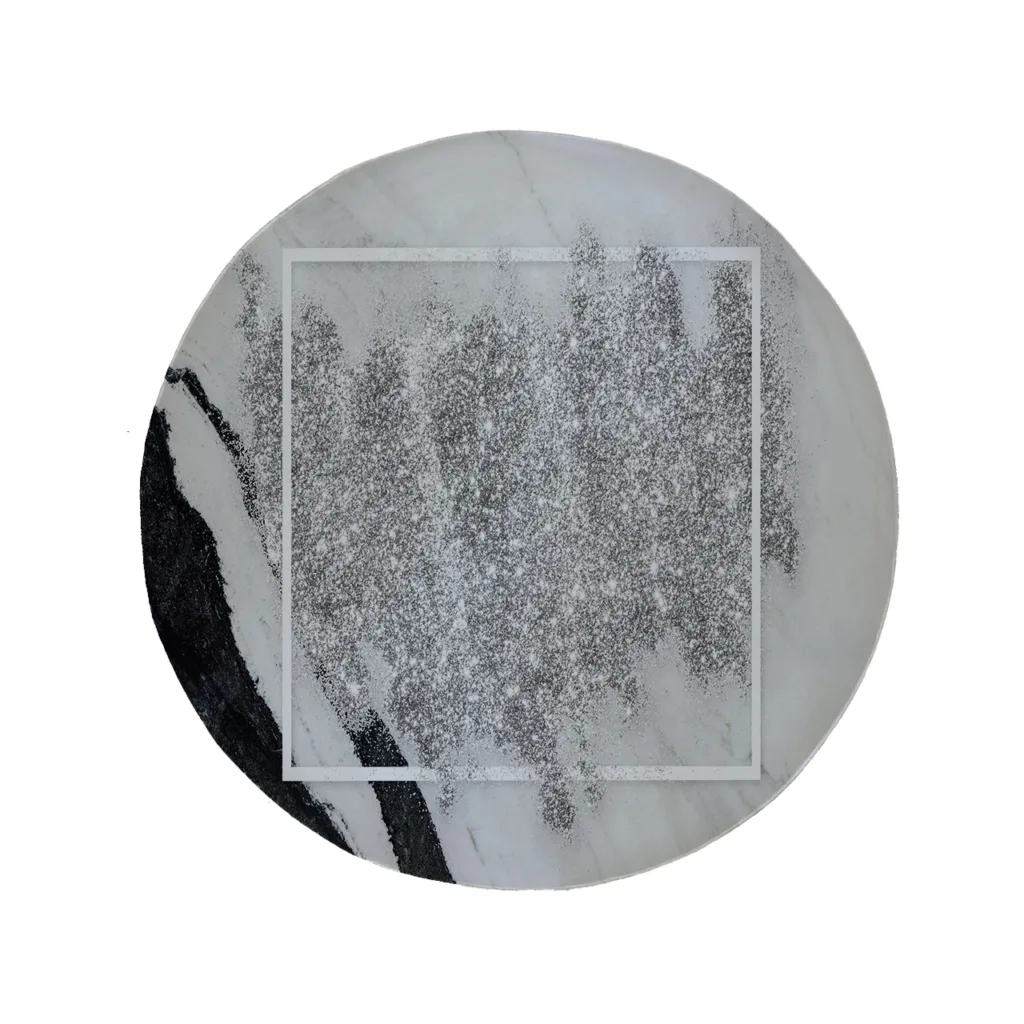 پادری مدل دایره طرح کادر کد 8493 سایز 90 × 90 سانتی متر