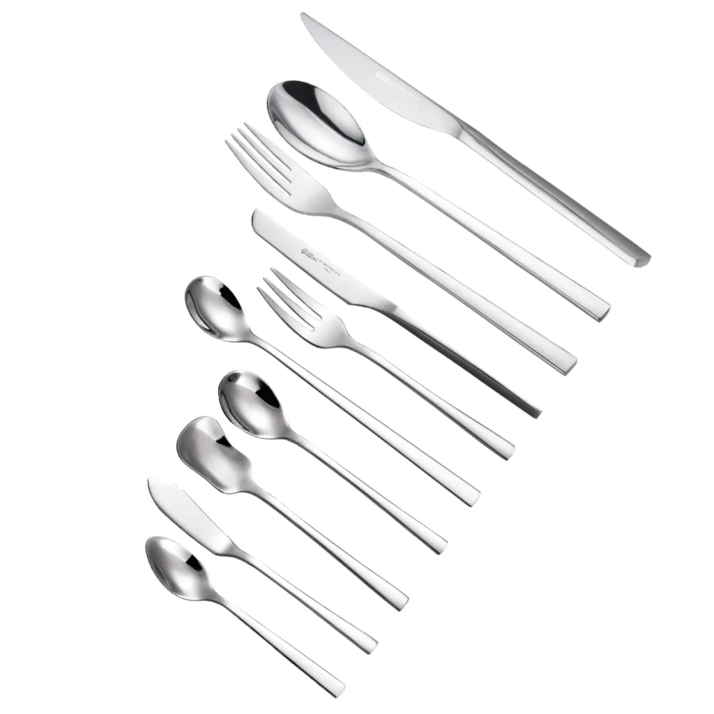 سرویس قاشق و چنگال 10 پارچه 1 نفره جی فی نی مدل G-10