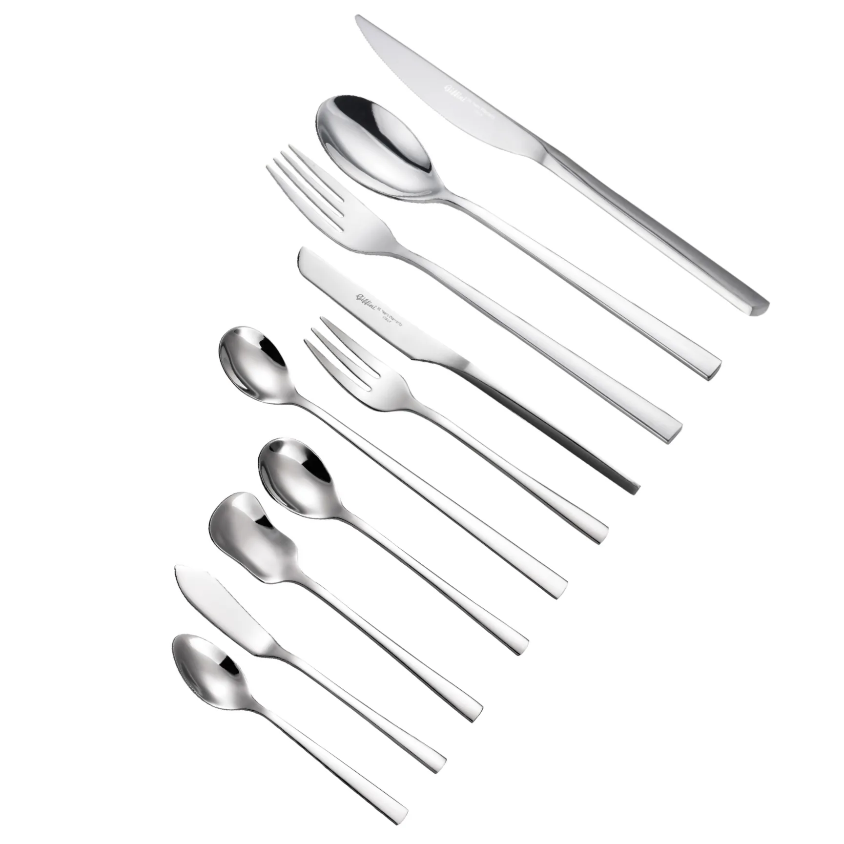 سرویس قاشق و چنگال 10 پارچه 1 نفره جی فی نی مدل G-10