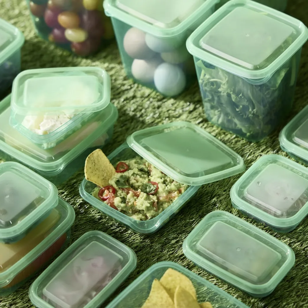 ظرف نگهدارنده ایکیا مدل pruta بسته 17 عددی