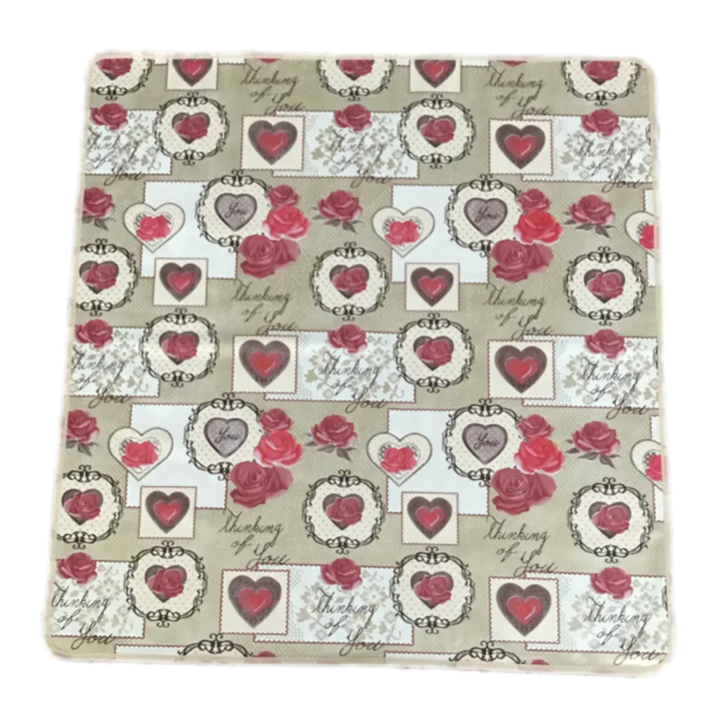 سفره 2 نفره مدل آوا طرح 2 رو سایز 70×70 سانتی متر کد 04