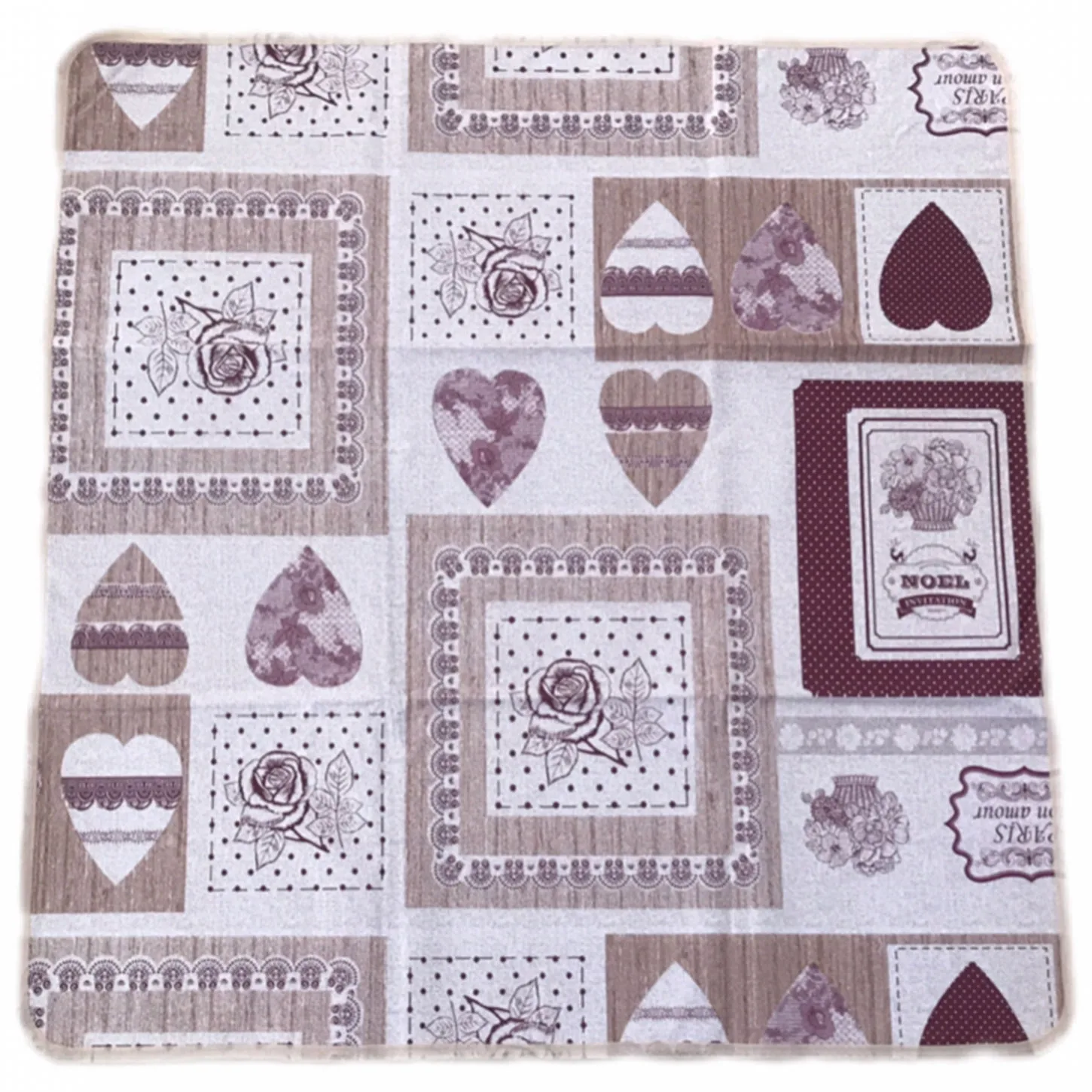 سفره 8 نفره مدل ماژستیک طرح 2 رو سایز 140×140 سانتی متر کد 05