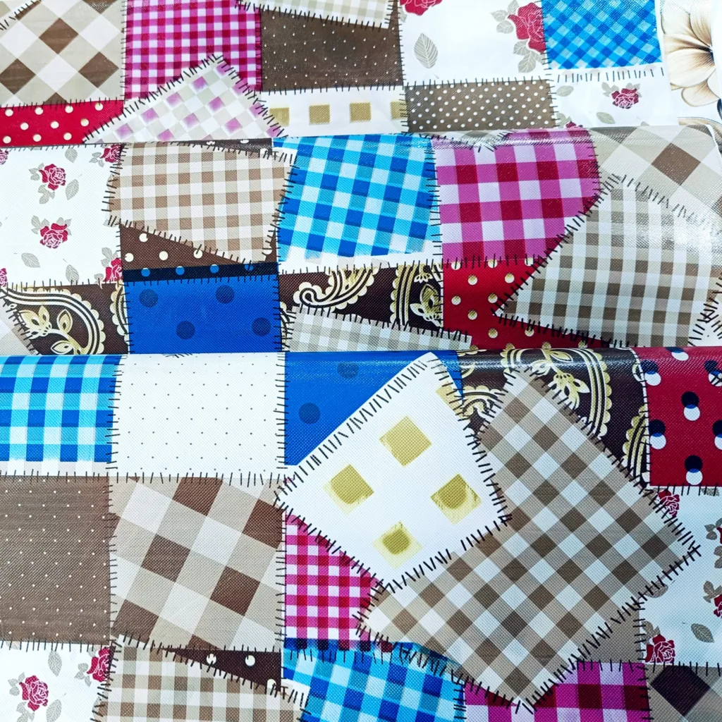 سفره 6 نفره مدل چهل تیکه کد 127 سایز 100*150 سانتی متر