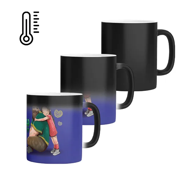 ماگ حرارتی شادیت طرح پدر عزیزم روزت مبارک کد 54