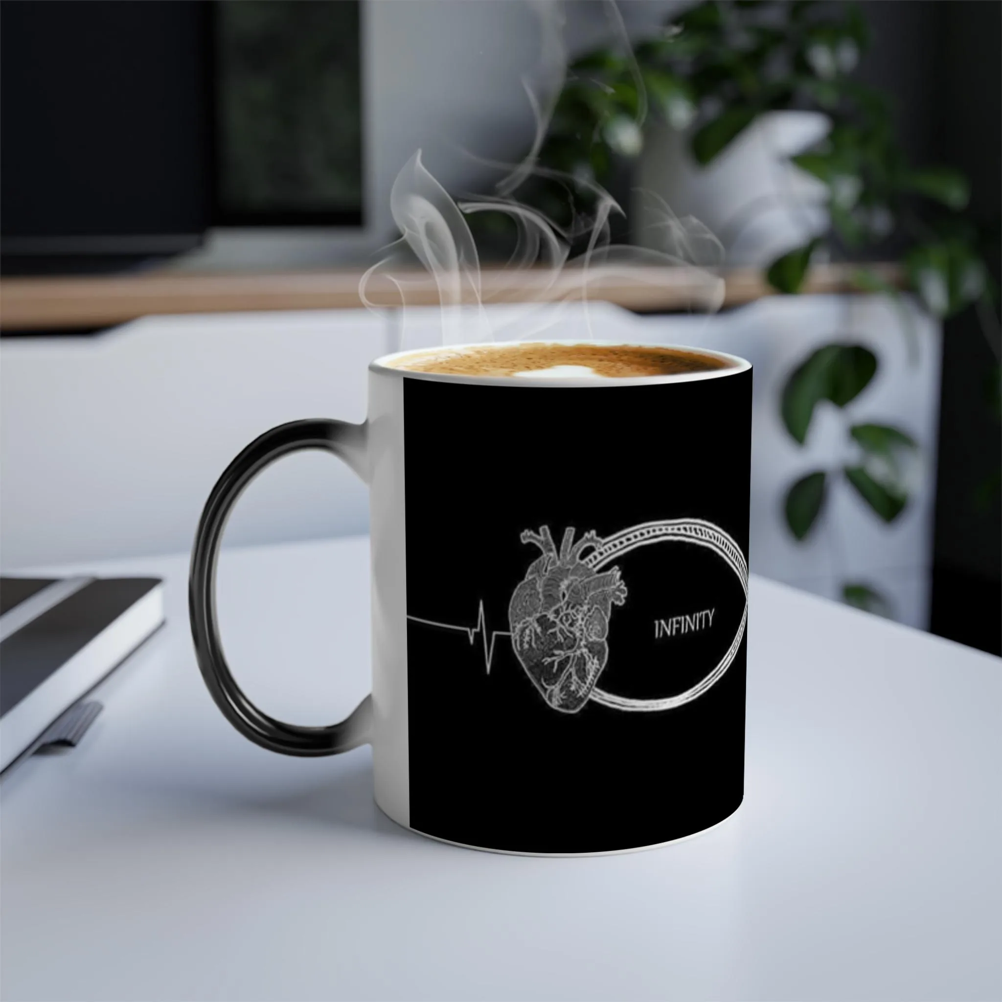 ماگ حرارتی طرح مغز