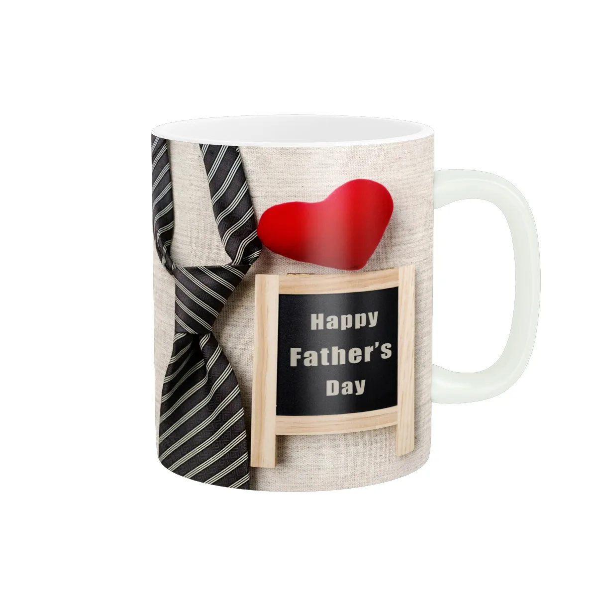 ماگ پادآفرین مدل روز پدر روز مرد طرح روز پدر مبارک کد p3320