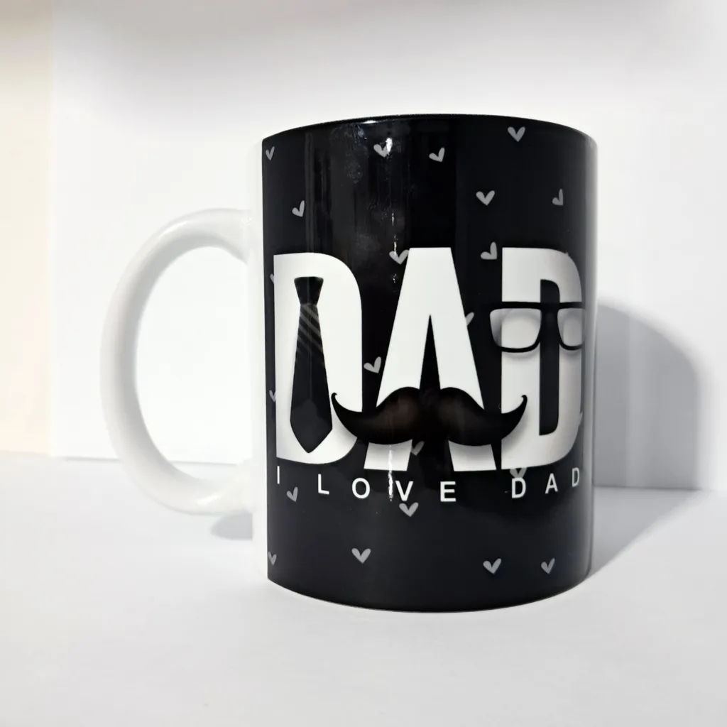 ماگ مدل ماگ روز پدر طرح  i love DAD کد M01