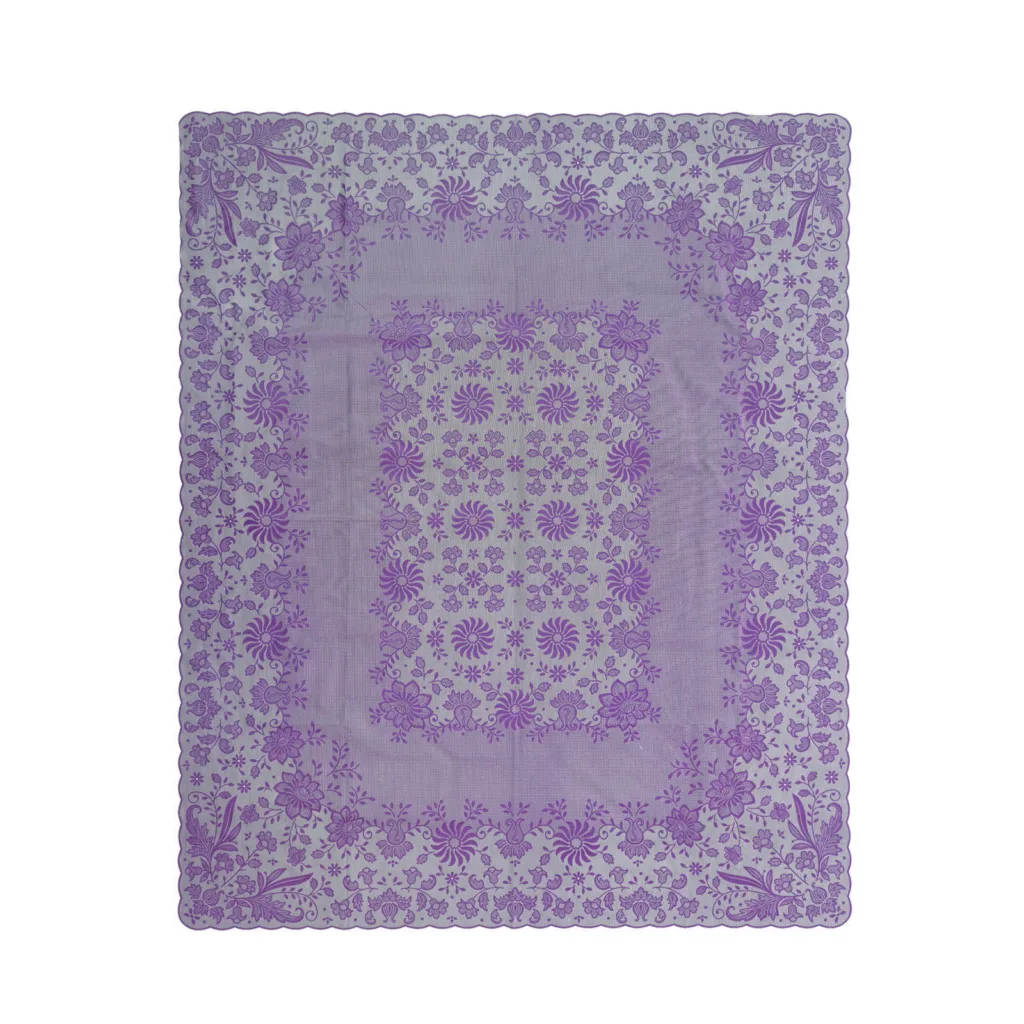 سفره 6 نفره مدل بنفشه کد Bnf-3129