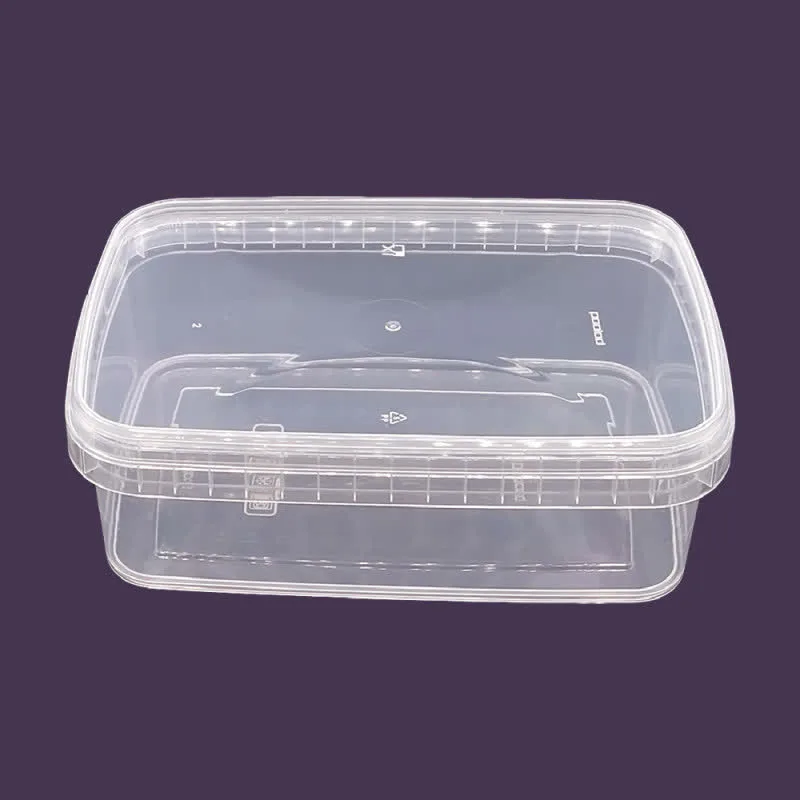 ظرف فريزری و مايكروويوی پولاد پویش مدل پلمپ شونده  كد 1000cc بسته 12 عددي