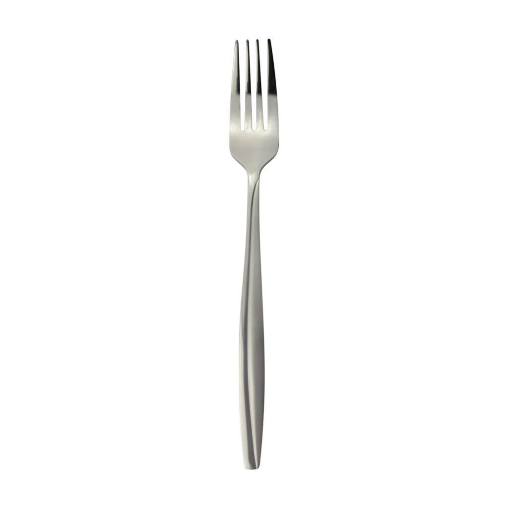 قاشق و چنگال 12 پارچه مدل مات و براق  کد UN - 3511