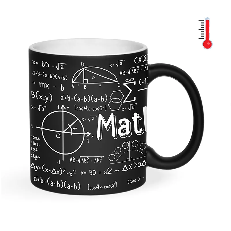 ماگ حرارتی زیگ زاگ طرح ریاضی کد 1324