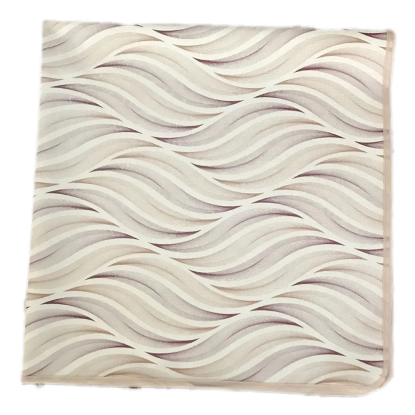 سفره 4 نفره مدل لایت طرح پشت نخی سایز 100×100 سانتی متر کد 04