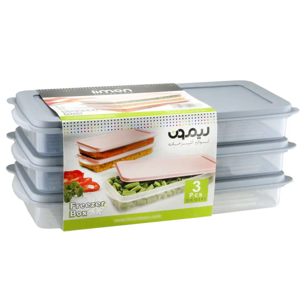 ظرف نگهدارنده لیمون مدل فریزری FL-3 بسته سه عددی