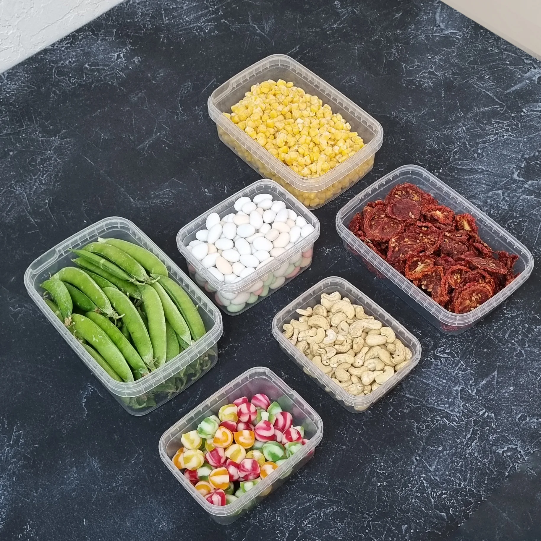 ظرف نگهدارنده پولاد پویش مدل فریزری و ماکروویوی کد 202 مجموعه 17 عددی