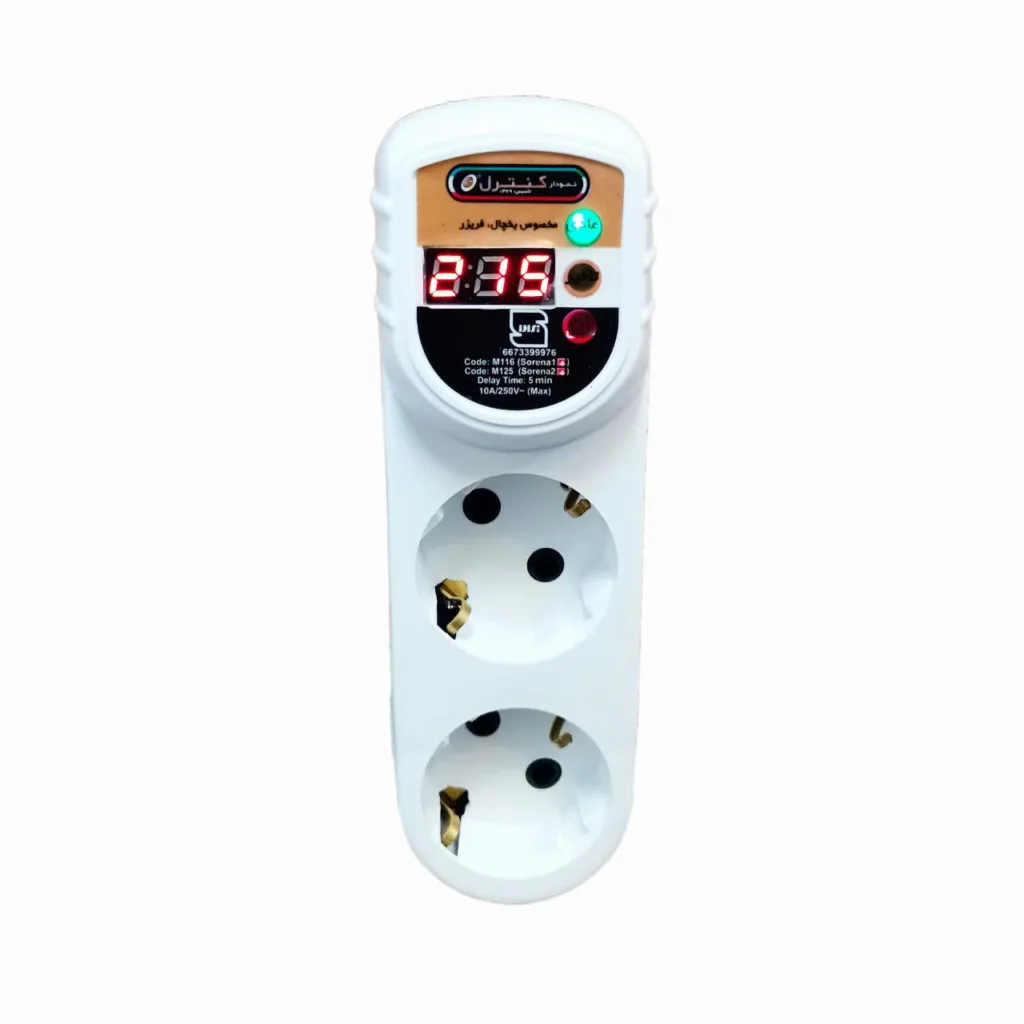 محافظ ولتاژ نمودار کنترل مدل سورنا دیجیتال  مخصوص یخچال و فریزر کد +M125