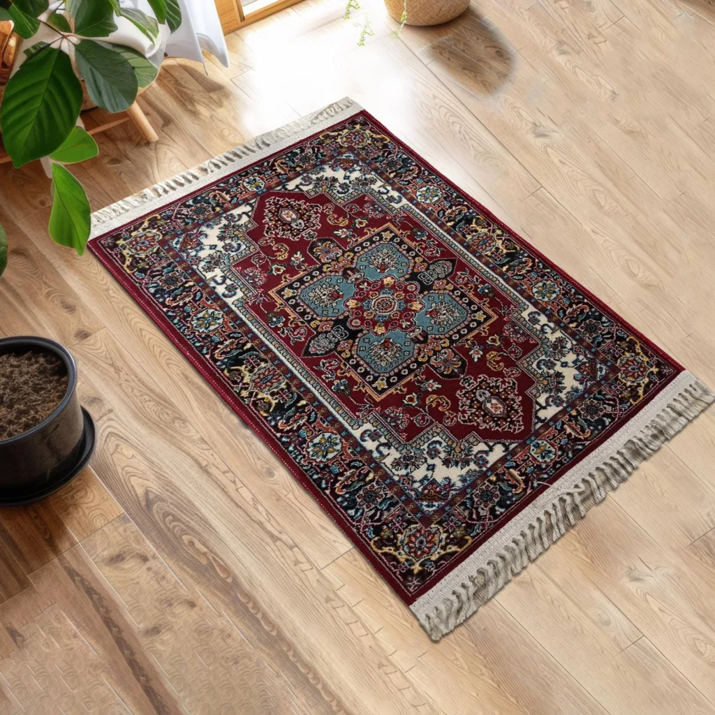 پادری طرح مستطیل کد E 31 سایز 80×50 سانتی‌متر مناسب برای فضای داخلی / بیرونی