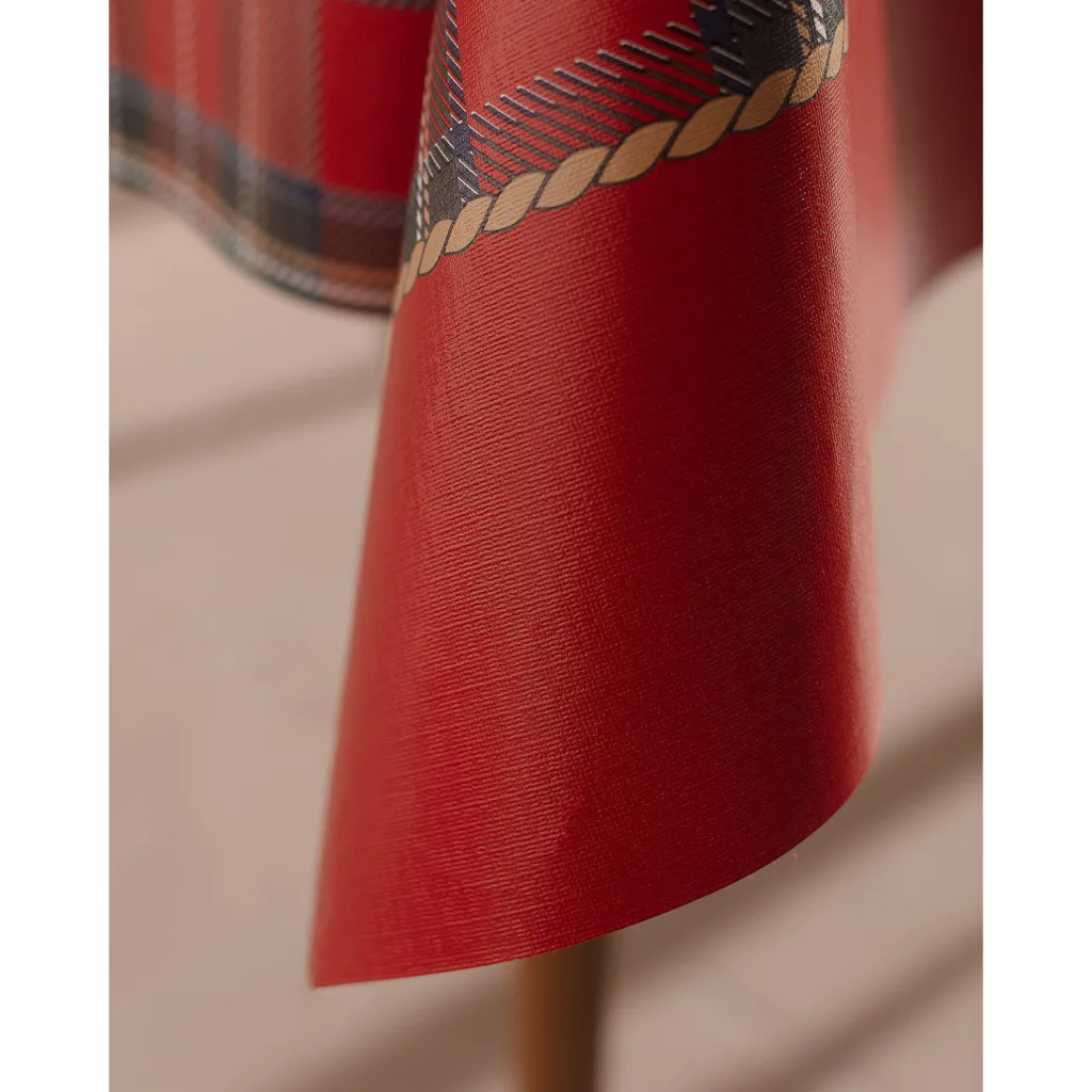 سفره شش نفره مادام کوکو مدل ANDRAY.REC100140.red سایز 100*140 سانتی متر