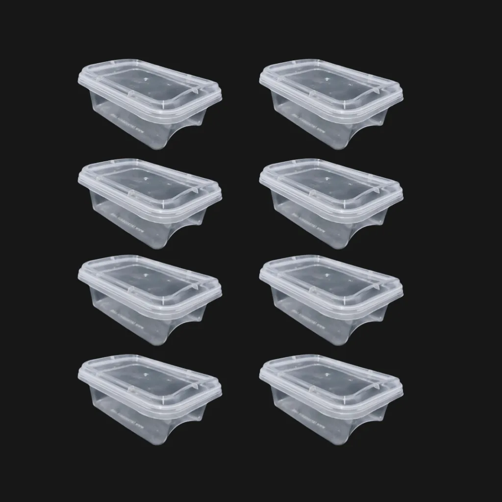 ظرف نگهدارنده مدل فریزری کد 200cc مجموعه 8 عددی