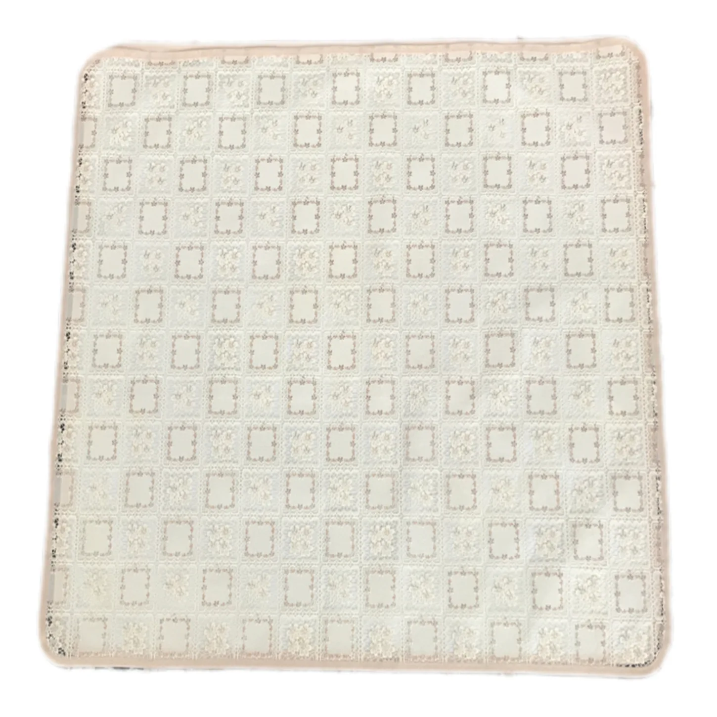سفره 3 نفره مدل رویال طرح گیپور کد 06 سایز 100×80 سانتی متر