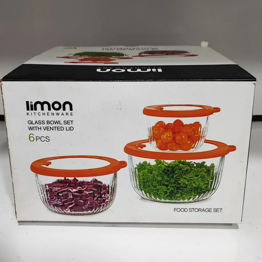 ظرف نگهدارنده لیمون مدل 2222 بسته 3 عددی