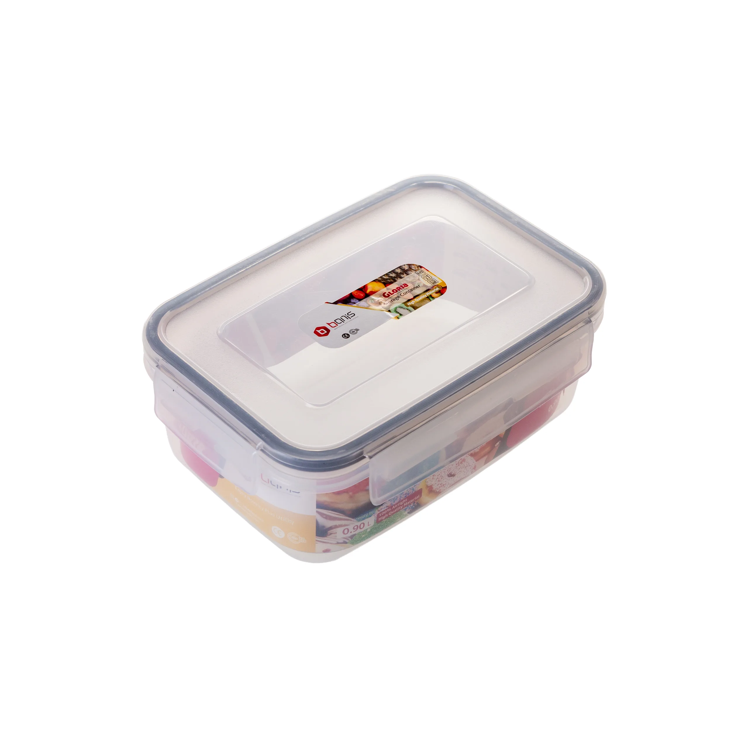 ظرف نگهداره بانیس مدل چهارقفل کد 0.90L