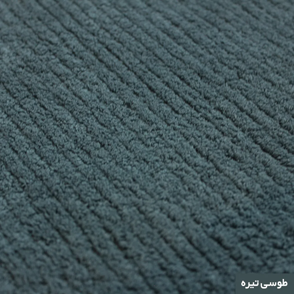 پادری شاران هوم مدل اسفنج دار طرح مخمل راه راه فانتزی سایز 50×100 سانتی متر