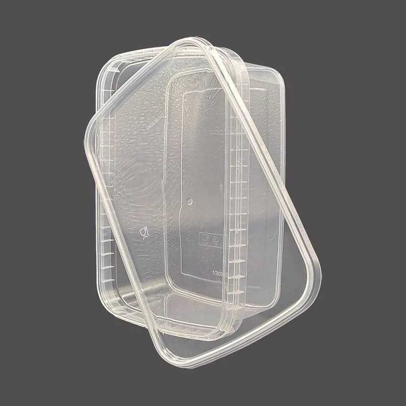 ظرف نگهدارنده مدل فریزری و مایکروویوی کد 1200cc بسته 10 عددی