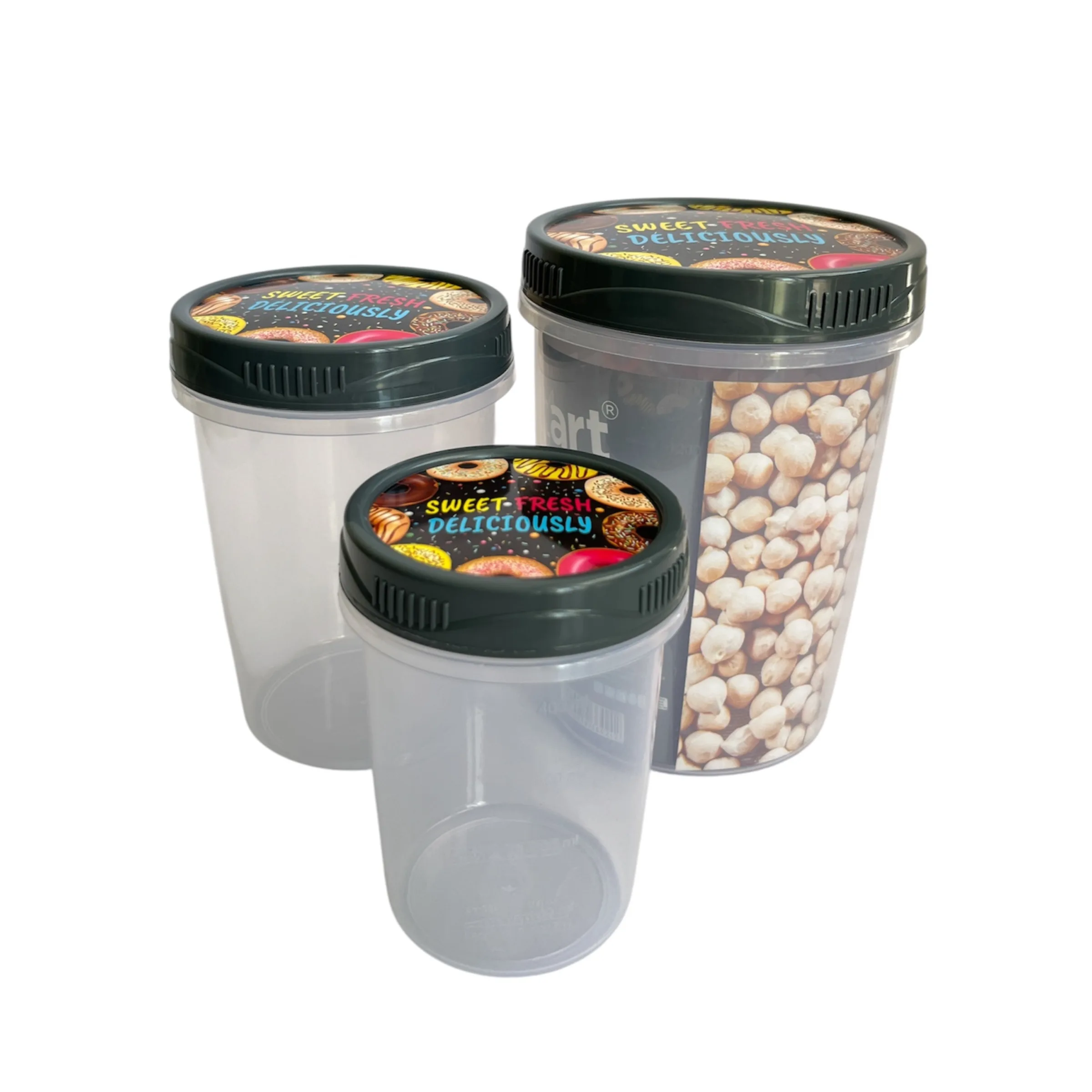 ظرف نگهدارنده پلاست آرت مدل SA-240 مجموعه 3 عددی