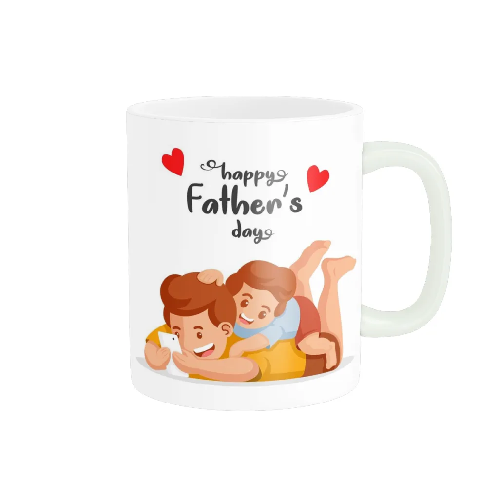 ماگ پادآفرین مدل روز پدر روز مرد طرح روز پدر مبارک کد p3379