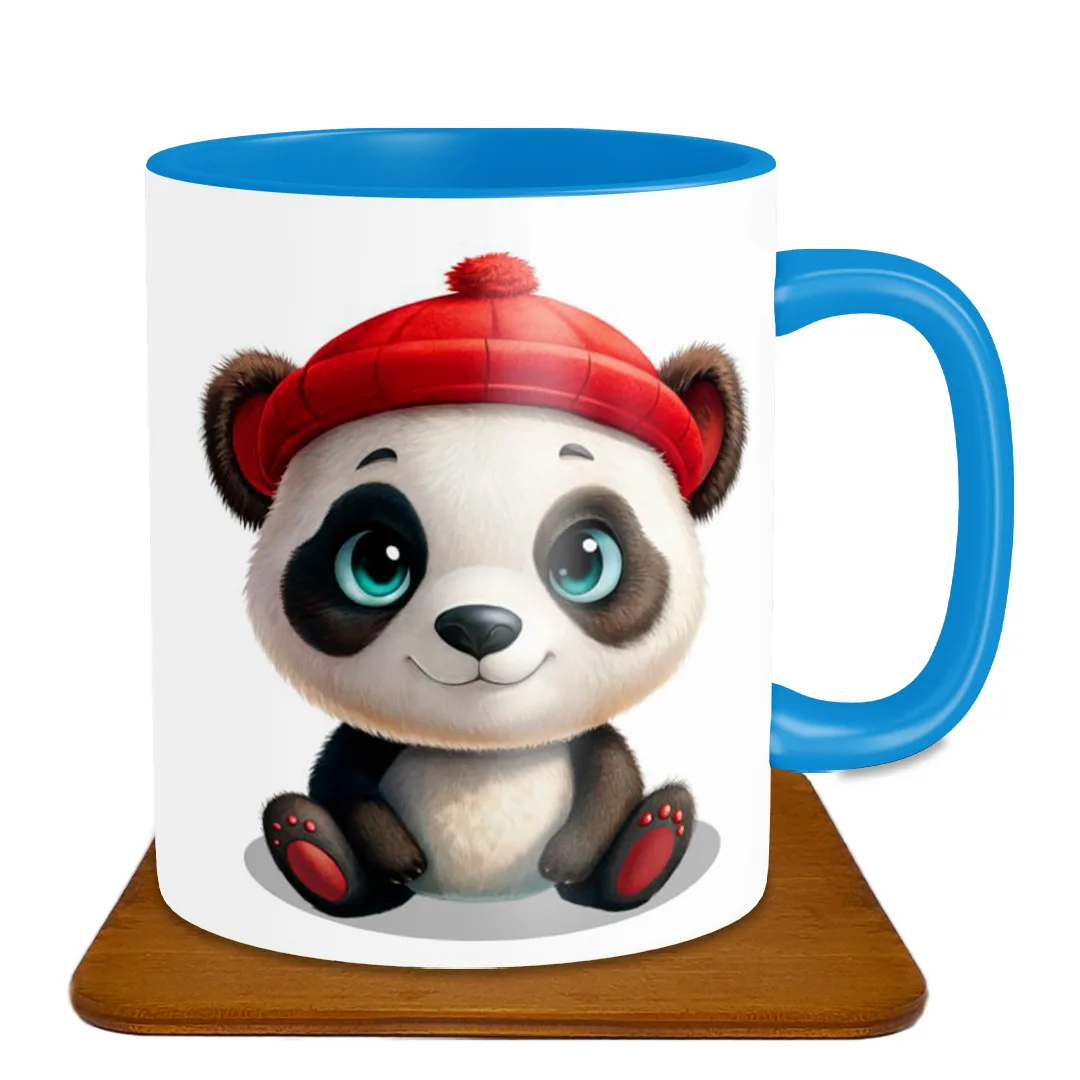 ماگ ساده سرامیکی مدل SF1004 به همراه زیرلیوانی