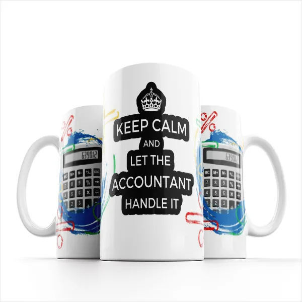 ماگ مدل مشاغل طرح حسابدار کد 897