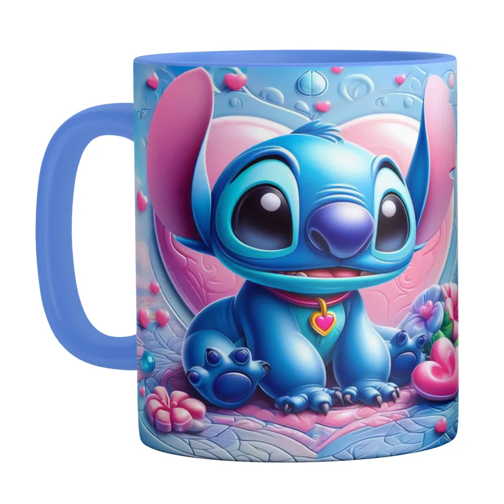ماگ مدل استیج Stitch دسته رنگی کد 9156