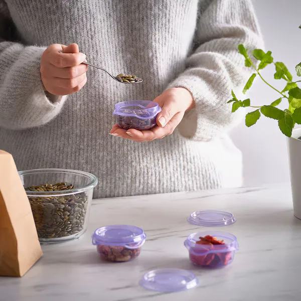 ظرف نگهدارنده ایکیا مدل PRUTA مجموعه 3 عددی