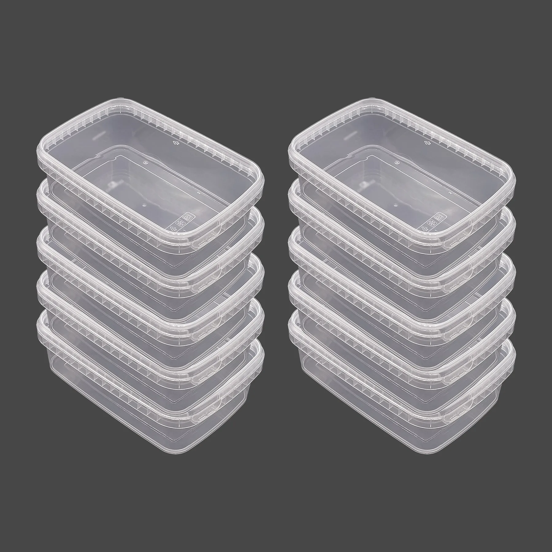 ظرف نگهدارنده مدل microwave کد 1000cc بسته 10 عددی