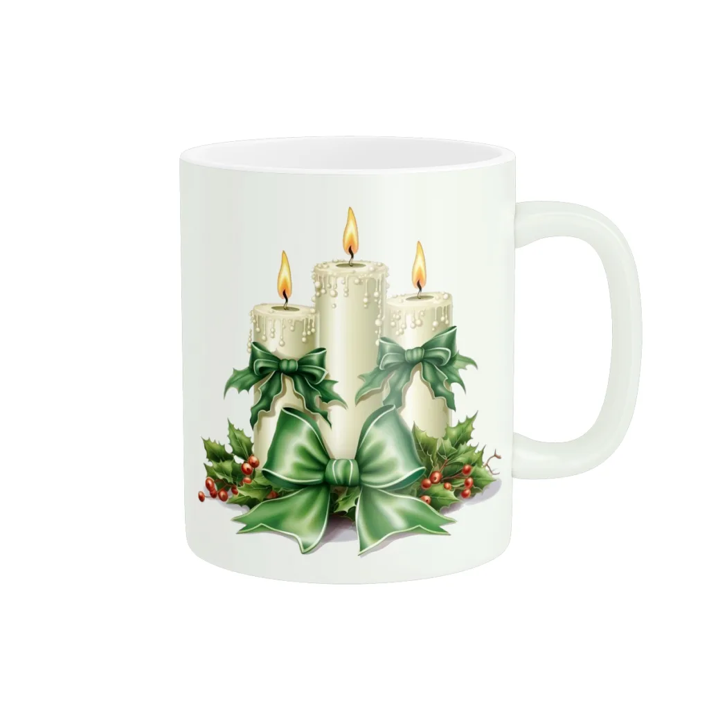 ماگ طرح شمع کد M320