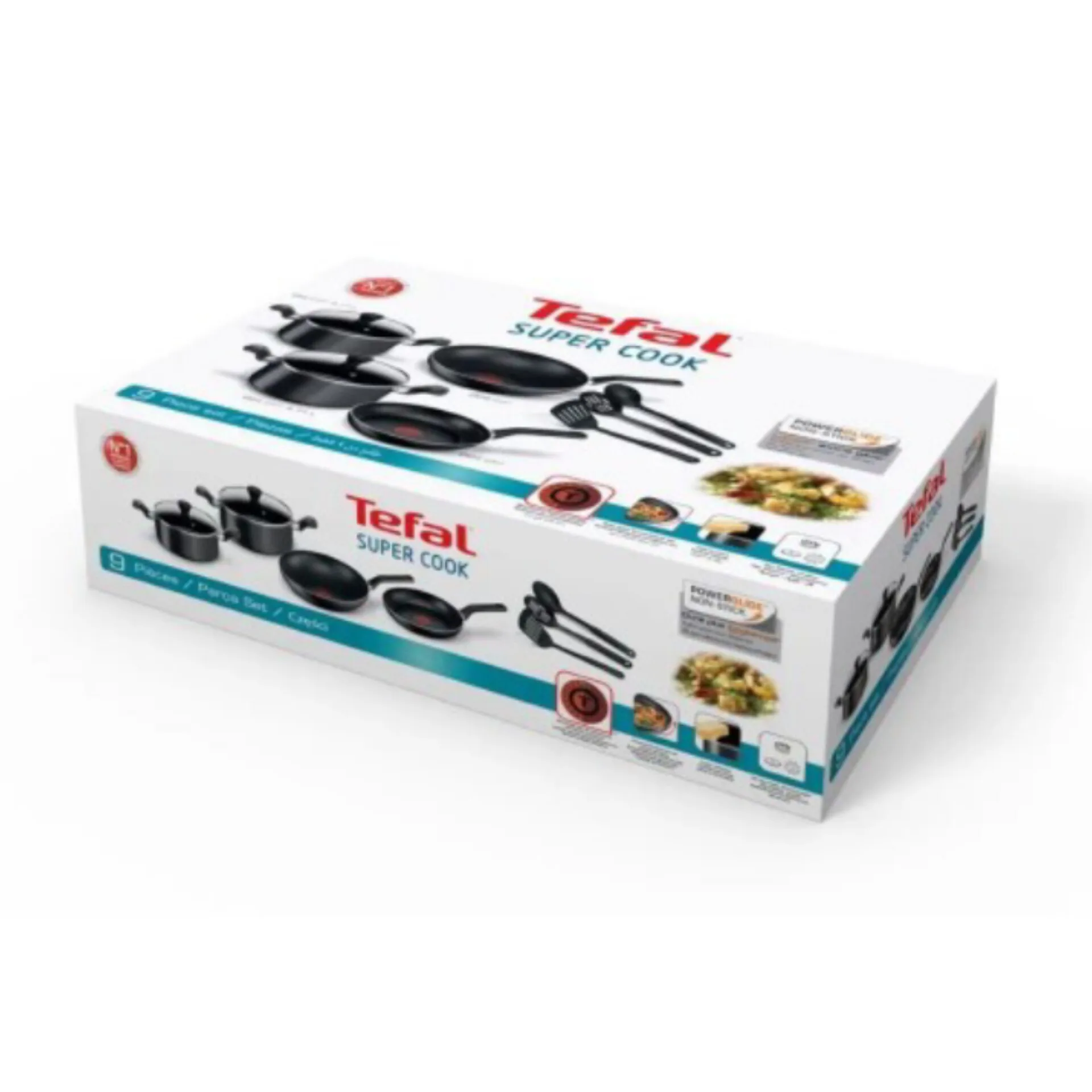 سرویس پخت و پز 9 پارچه تفال کد 9pc