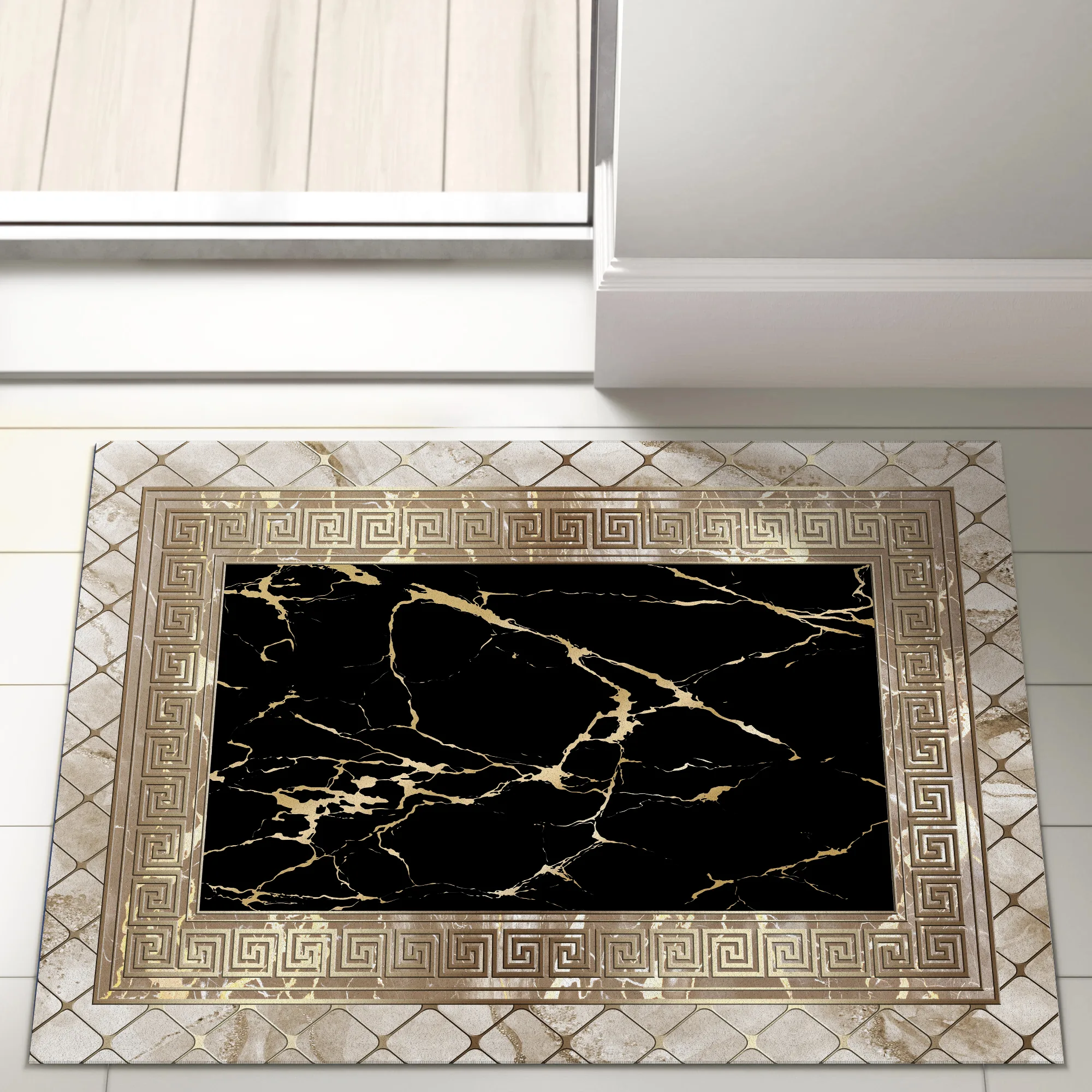 پادری مدل مستطیل کد 415 سایز 80x50 سانتی متر