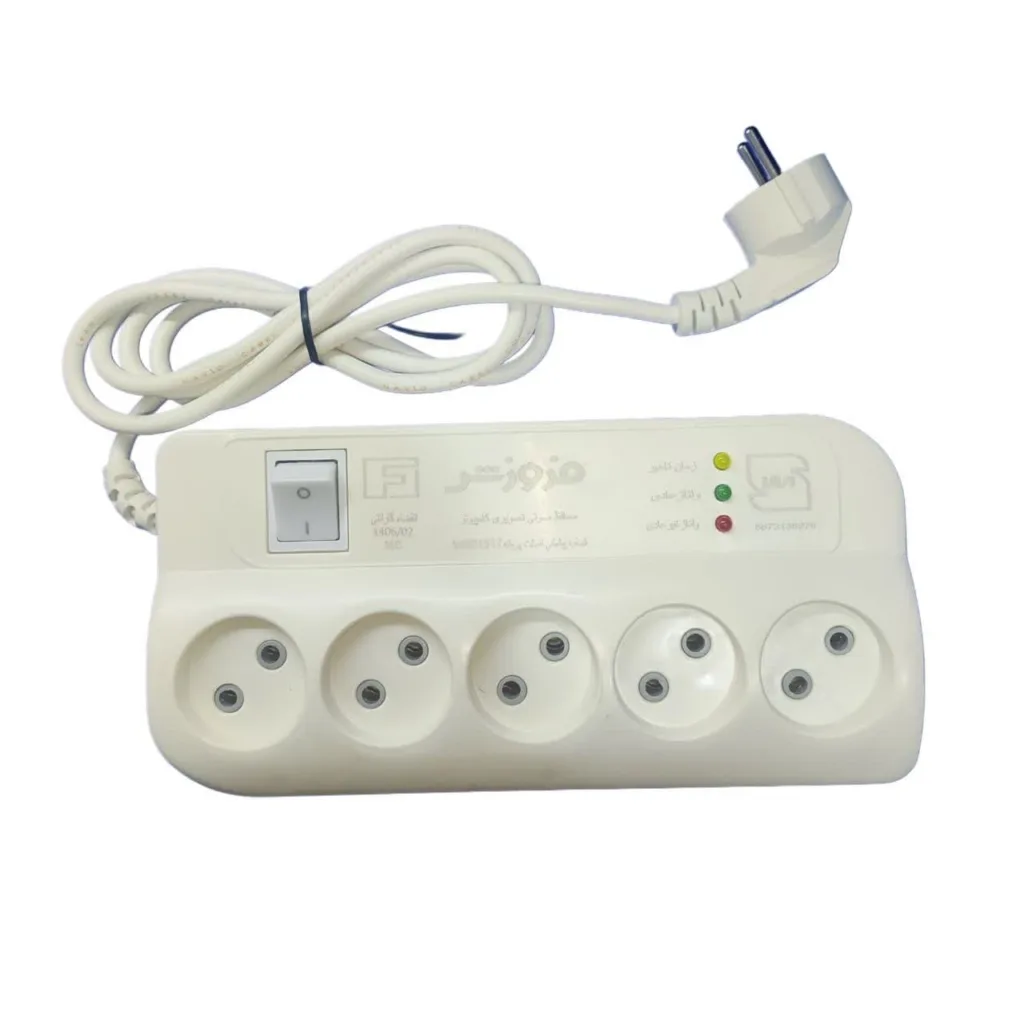 محافظ ولتاژ فروزش مدل پنج خانه FR250