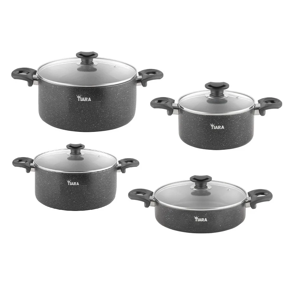سرویس پخت و پز 8 پارچه تیارا مدل  TR-8SPTG