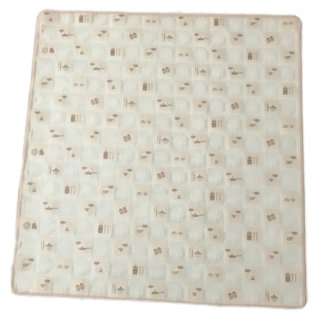 سفره 4 نفره مدل رویال طرح گیپور کد 04 سایز 100×100 سانتی متر