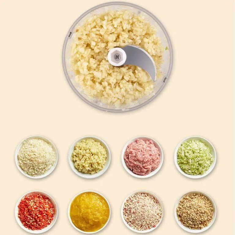 خردکن مدل intelligent electric garlic machine