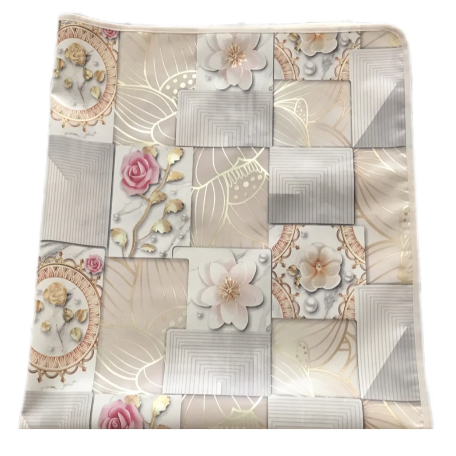 سفره 2 نفره مدل لایت طرح پشت نخی سایز 70×70 سانتی متر