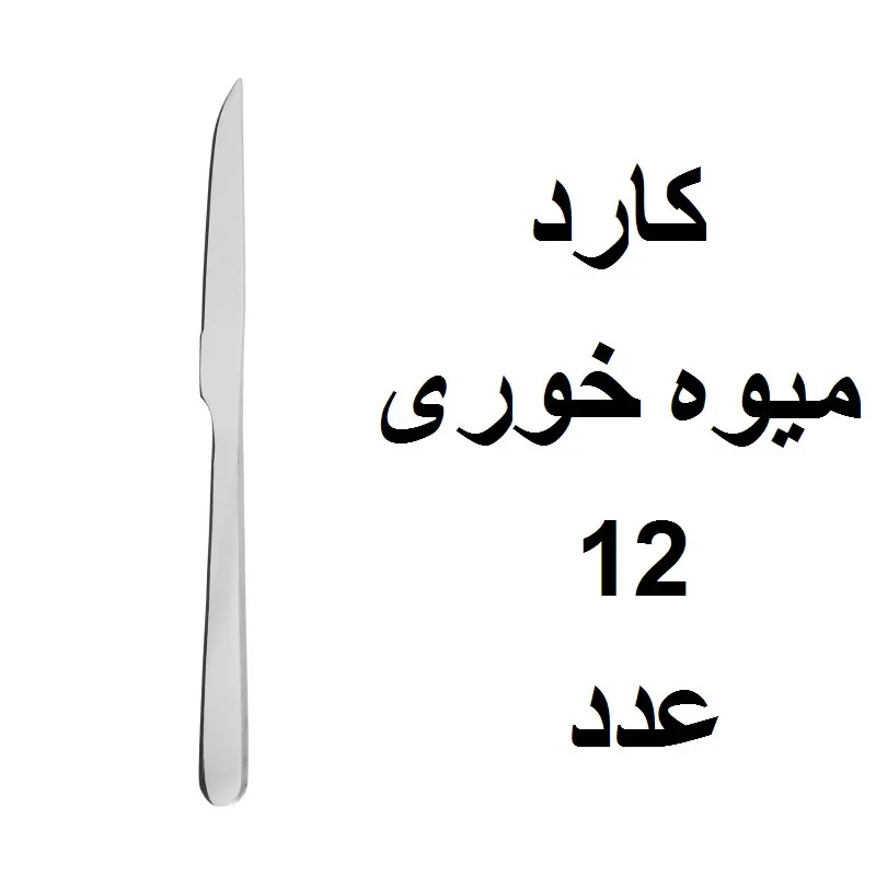 سرویس قاشق و چنگال 152 پارچه مدل دونا