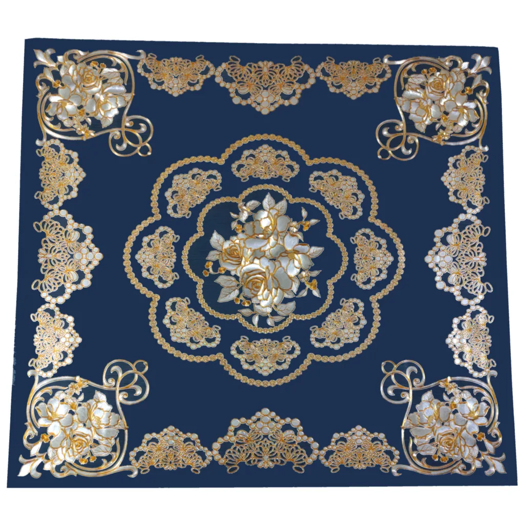 سفره 8 نفره مدل پشت نخی کد 067