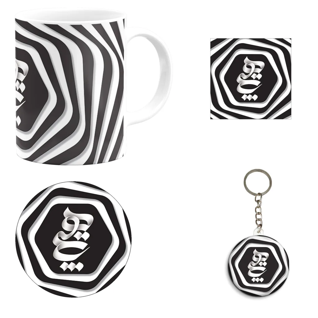 ست هدیه ماگ مدل هیچ کد A1