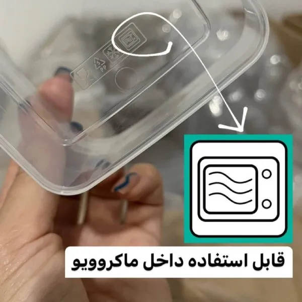 ظرف نگهدارنده مدل فریزری 1000cc بسته 30 عددی