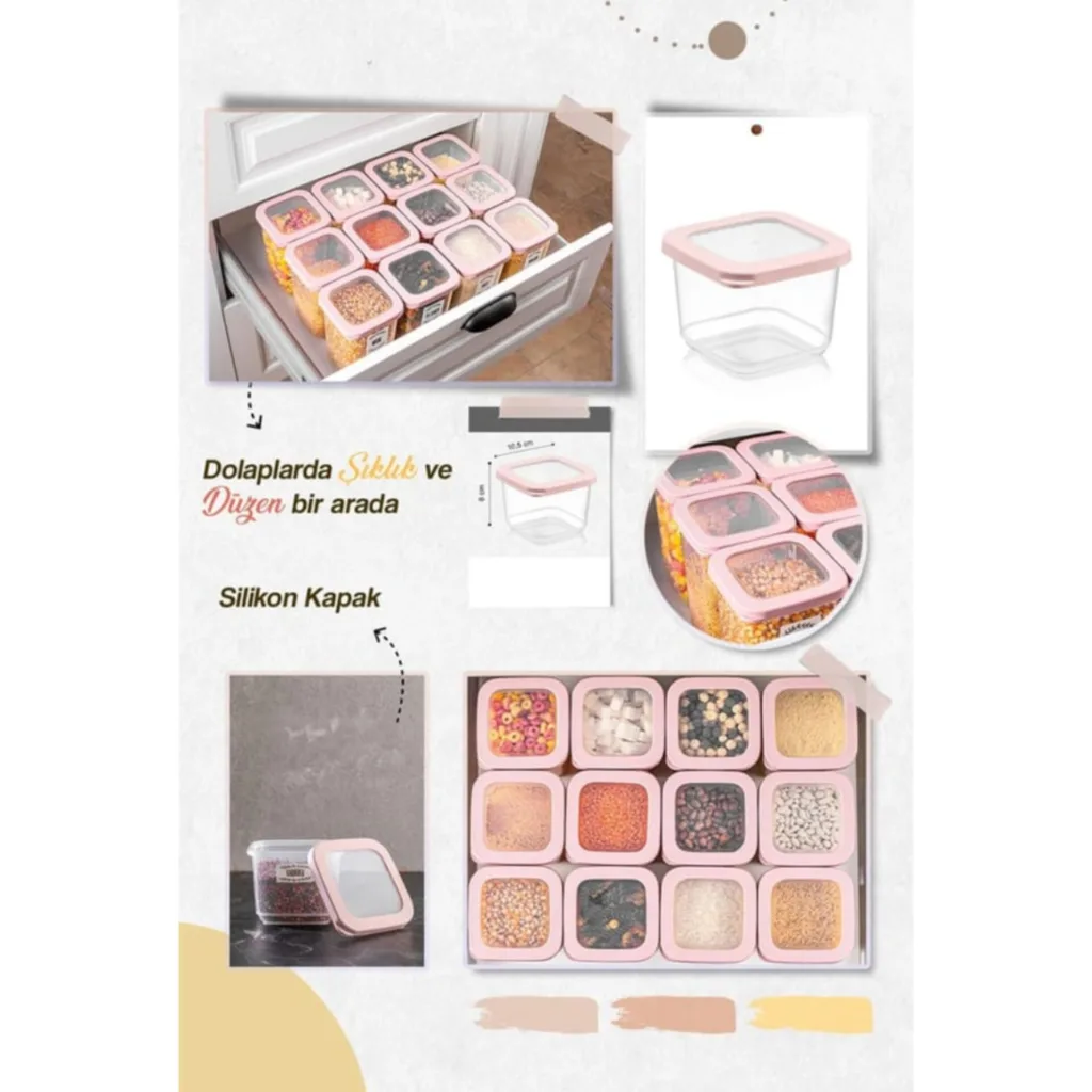 ظرف نگهدارنده مدل مربعی