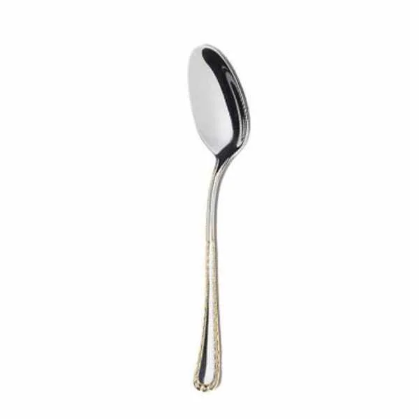 قاشق چای خوری ناب استیل مدل برلین بسته 6 عددی